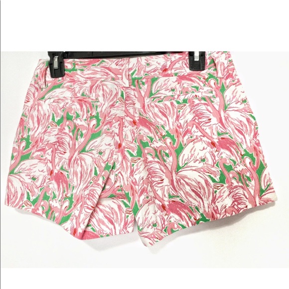 Lilly Pulitzer Callahan Shorts Flamingo Pink - Picture 2 of 9